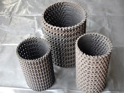 Hard permeable pipe