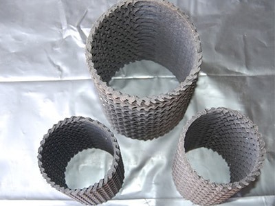 Hard permeable pipe