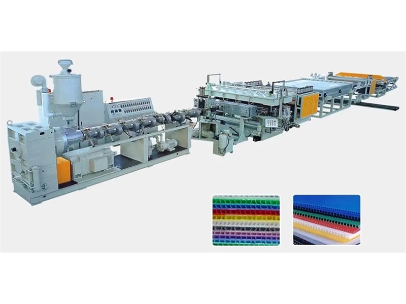 Plastic Hollow Grid Sheet Production Line